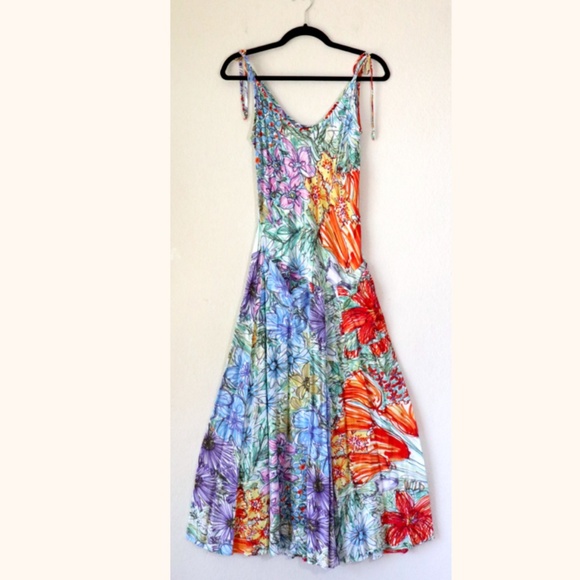 Jams World maxi Lilly dress in Eden print - Picture 11 of 12